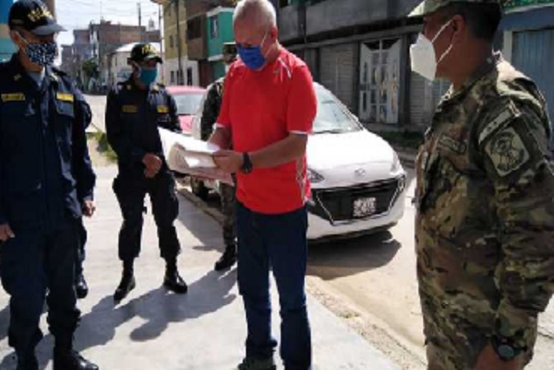 El presidente del Fuero Militar Policial, general de brigada Alonso Esquivel Cornejo, visitó la Fiscalía Militar Policial N° 16 de la ciudad de Huancayo, región Junín,