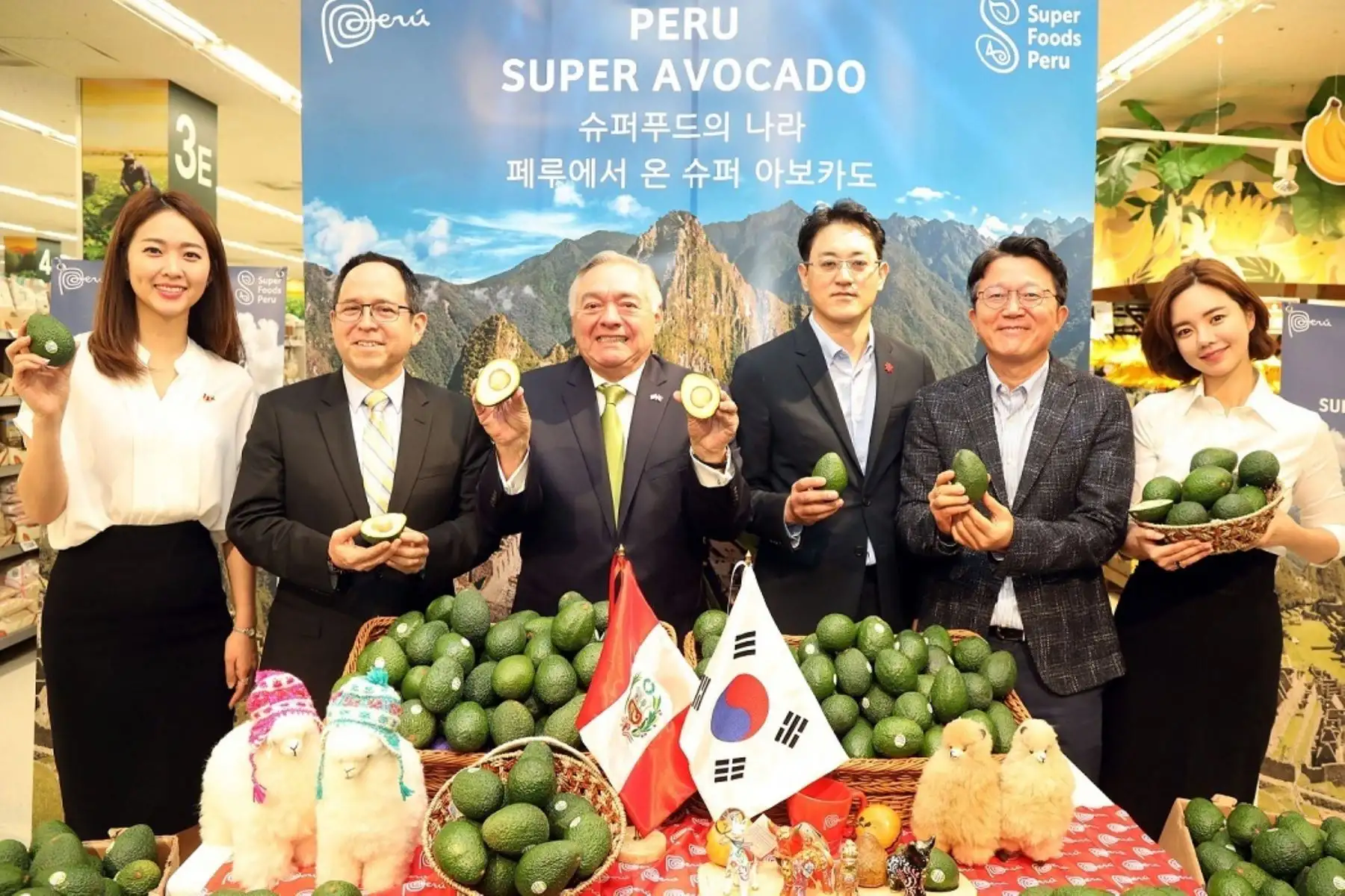 Palta peruana en Corea del Sur. Foto: Cortesía.