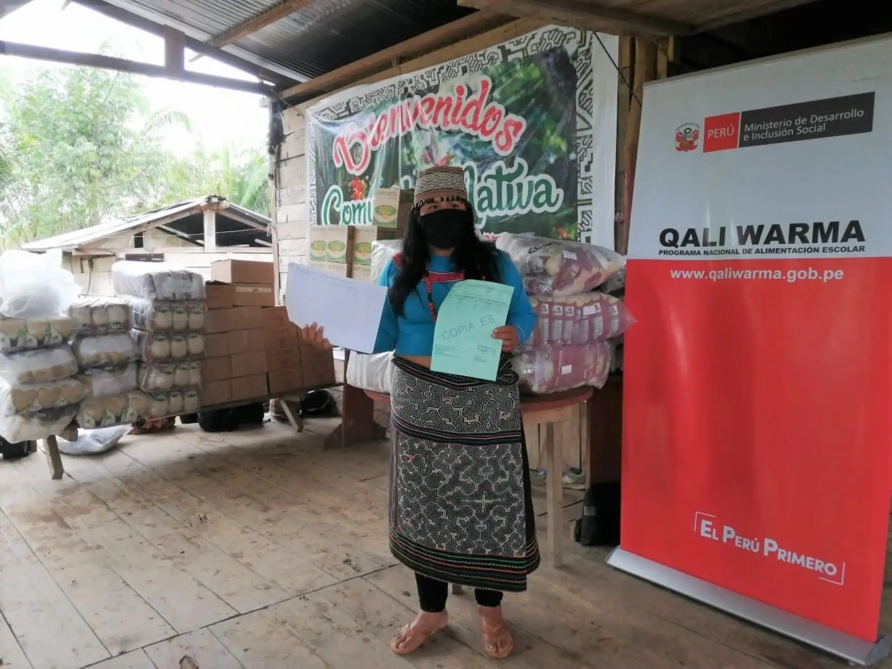 Programa Qali Warma entregará 33 toneladas de alimentos a 36 comunidades indígenas de Madre de Dios y Cusco. ANDINA/Difusión