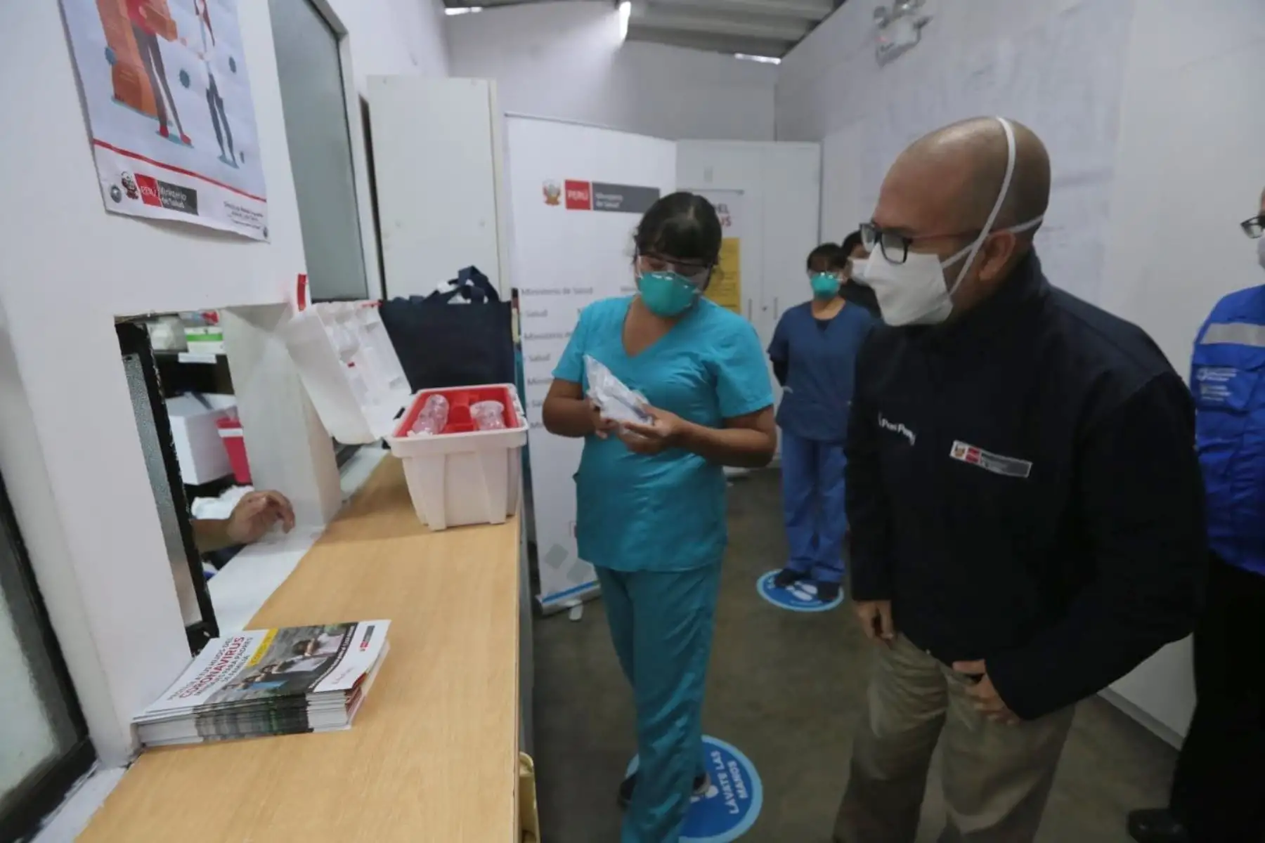Ministro de Salud, Víctor Zamora, lidera el lanzamiento de la estrategia "La Hora de la Atención Primaria" en la sede de la DIRIS Centro. Foto: ANDINA/Minsa