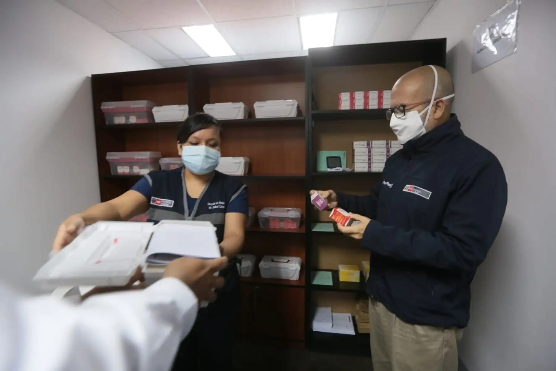Ministro de Salud, Víctor Zamora, lidera el lanzamiento de la estrategia "La Hora de la Atención Primaria" en la sede de la DIRIS Centro. Foto: ANDINA/Minsa