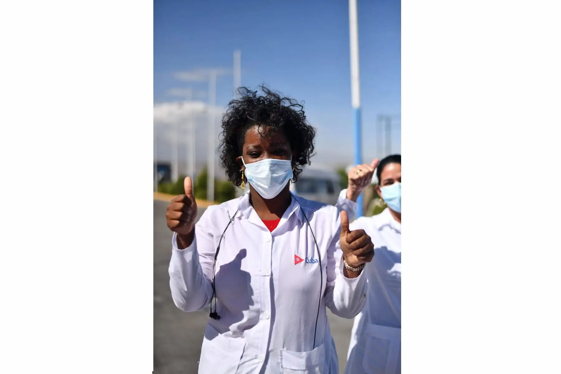 Son 26 médicos que estarán en suelo arequipeño durante 90 días. El equipo está conformado por enfermeras,  médicos con especialidades en epidemiología, intensivistas, internistas, entre otros. Foto: ANDINA/Difusión