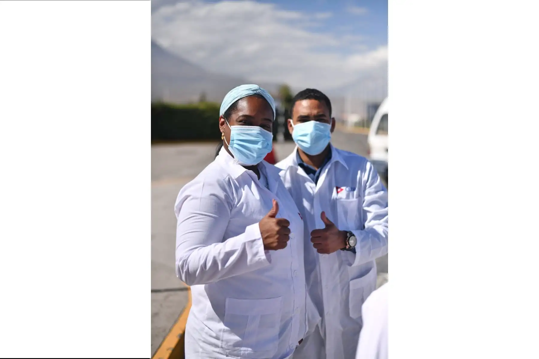 Son 26 médicos que estarán en suelo arequipeño durante 90 días. El equipo está conformado por enfermeras,  médicos con especialidades en epidemiología, intensivistas, internistas, entre otros. Foto: ANDINA/Difusión