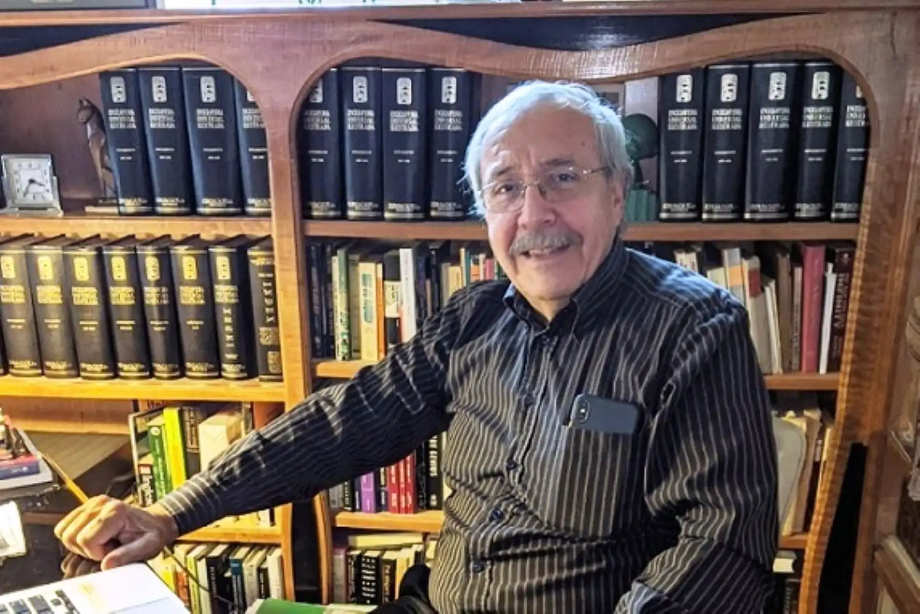 Carlos Bustamante Monteverde, uno de los científicos peruanos más reconocidos en el mundo. Foto: ANDINA/Difusión.