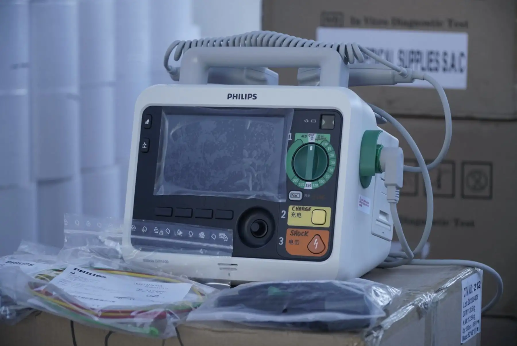 Minsa entrega ventiladores mecánicos e insumos médicos a la región Ica. Foto: Minsa