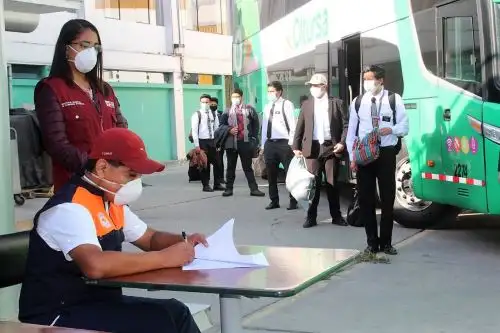 Jóvenes misioneros retornaron a Lambayeque en medio de la emergencia nacional por covid-19.