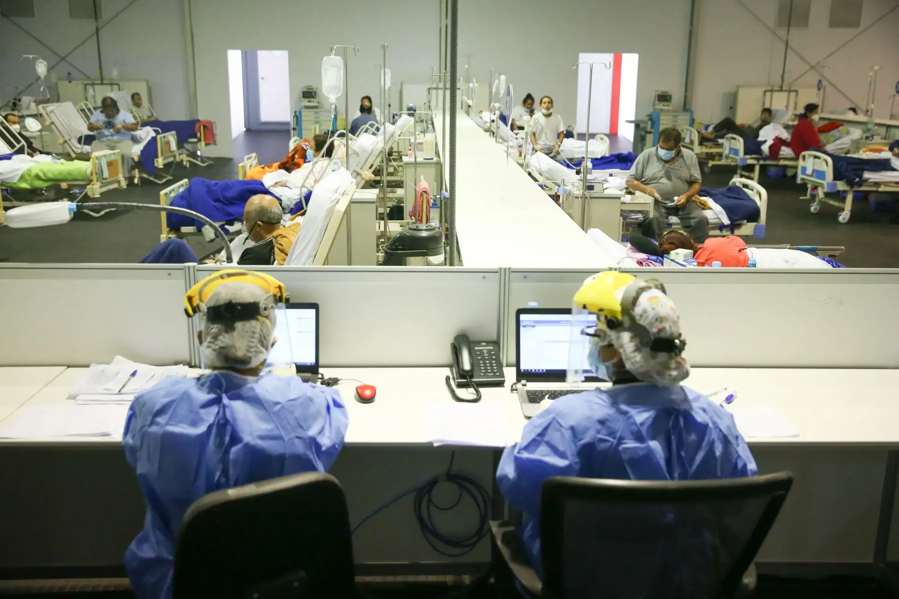 The Lima 2019 Pan American Games Village, which served as a shelter for elite athletes, was transformed into the great isolation center for COVID-19 patients, thus becoming an important venue against the pandemic. Photo: ANDINA/Jhonel Rodríguez Robles