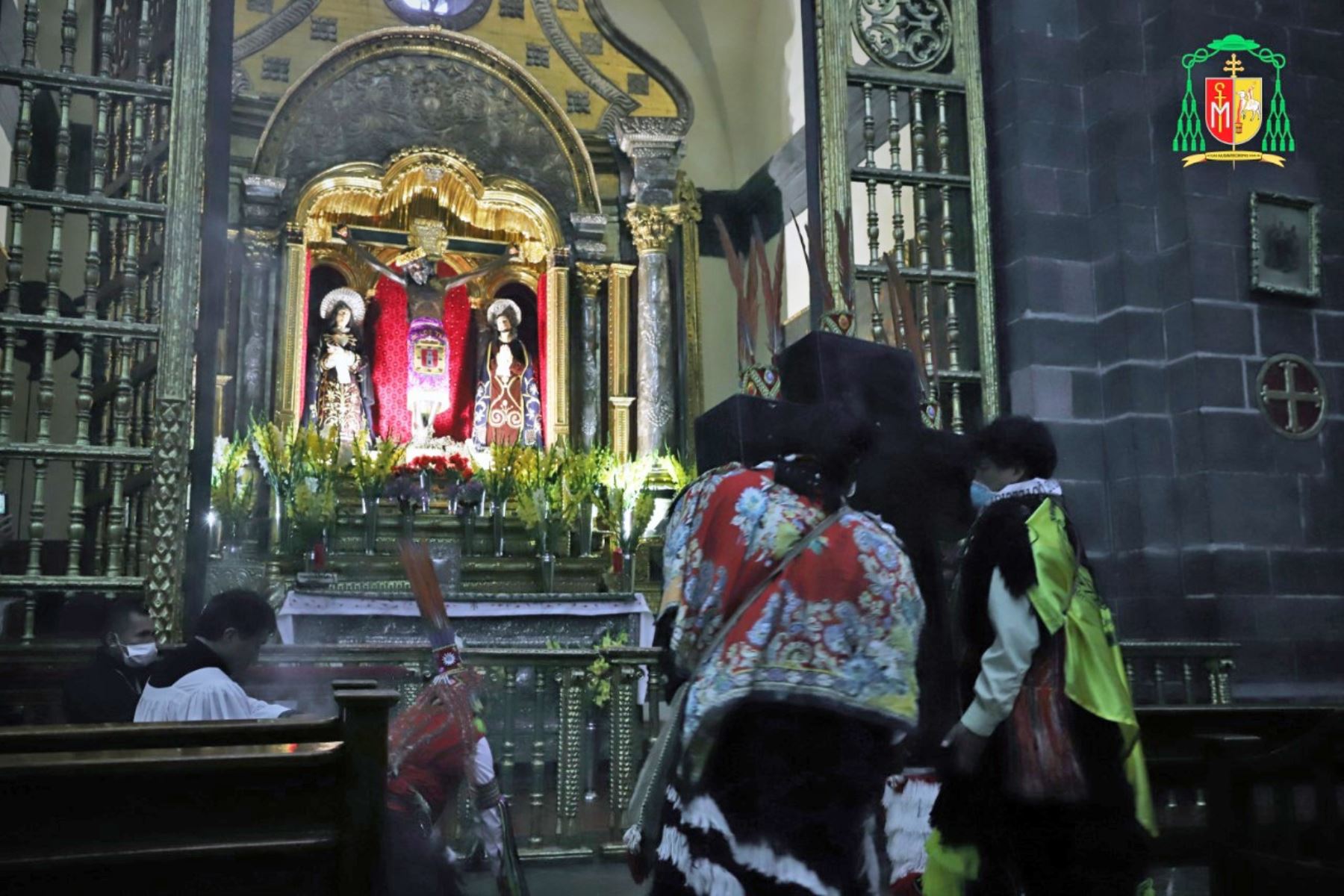 El arzobispo del Cusco, Daniel Alarcón Urrutia, ofició misa por el día central de la festividad del Señor de Qoyllurit