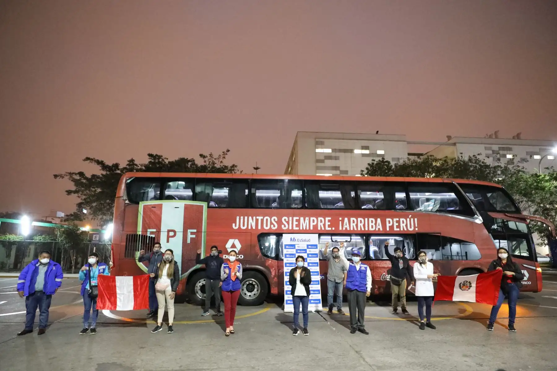 EsSalud: Brigada médica regresa de Iquitos.
Foto: Essalud