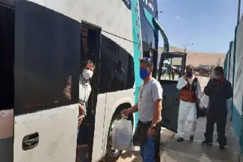 En próximas horas también regresarán a Puerto Maldonado 27 connacionales más varados en Tacna