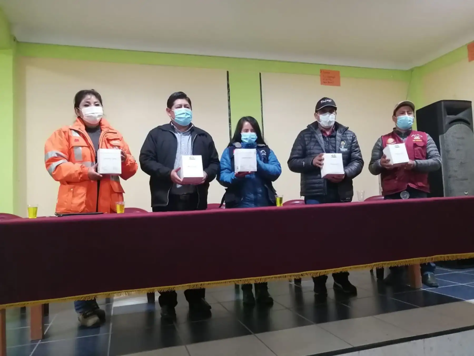 Un total de 2,500 pruebas rápidas fueron donadas al Comando Covid-19 de la provincia de Cotabambas, Apurímac, para enfrentar el avance del coronavirus en esa región.