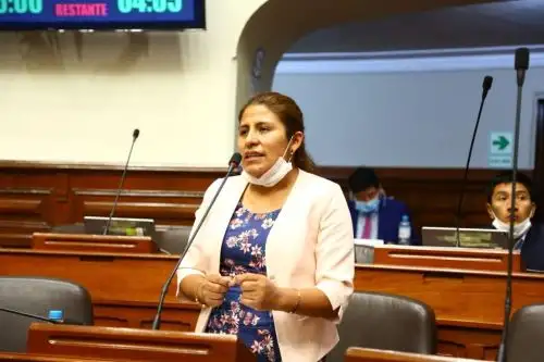 Congresista Yessica Apaza Quispe (UPP)