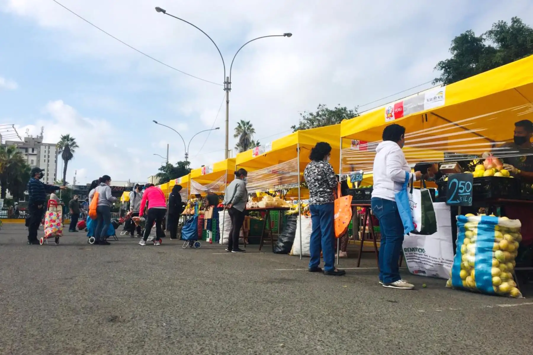 Ministerio de Agricultura organiza edición especial de mercado De la Chacra a la Olla por el Día del Campesino que se desarrollará en 20 regiones. ANDINA/Difusión