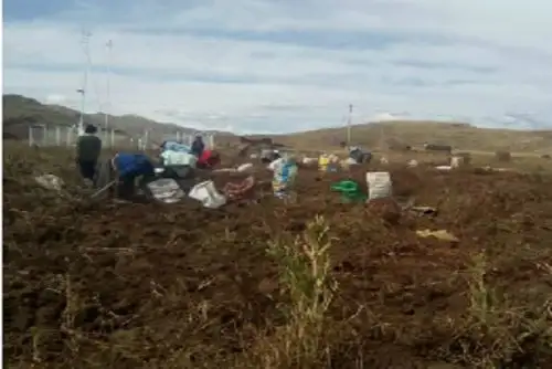El Senamhi alertó a las localidades de Namora, Encañada, Catilluc y Tongod, en Cajamarca; y Julcán, Cachicadán y Santiago de Chuco, en La Libertad.