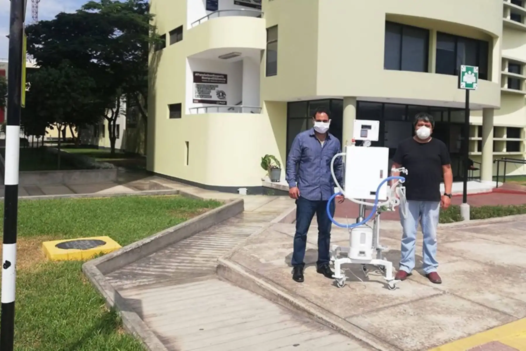 Ventilador mecánico múltilple para pacientes Covid-19