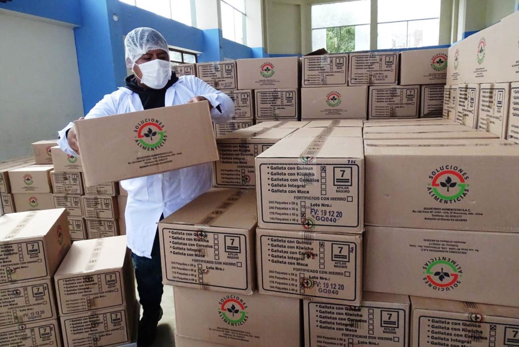 Qali Warma entrega 120 toneladas de alimentos para población vulnerable en Independencia. Foto: ANDINA/Difusión.