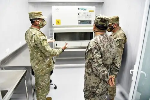 General Jorge Céliz Kuong supervisó avance de obras en el Hospital Militar Central