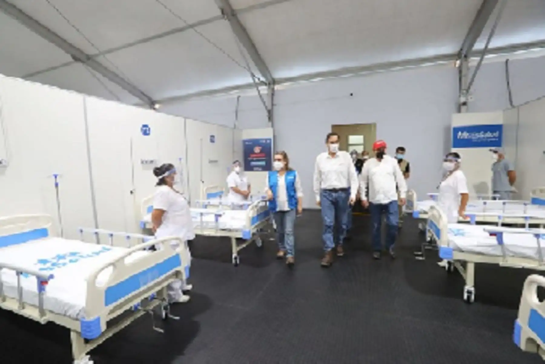 Coronavirus: presidente Vizcarra y titular de EsSalud inauguran Villa EsSalud Piura