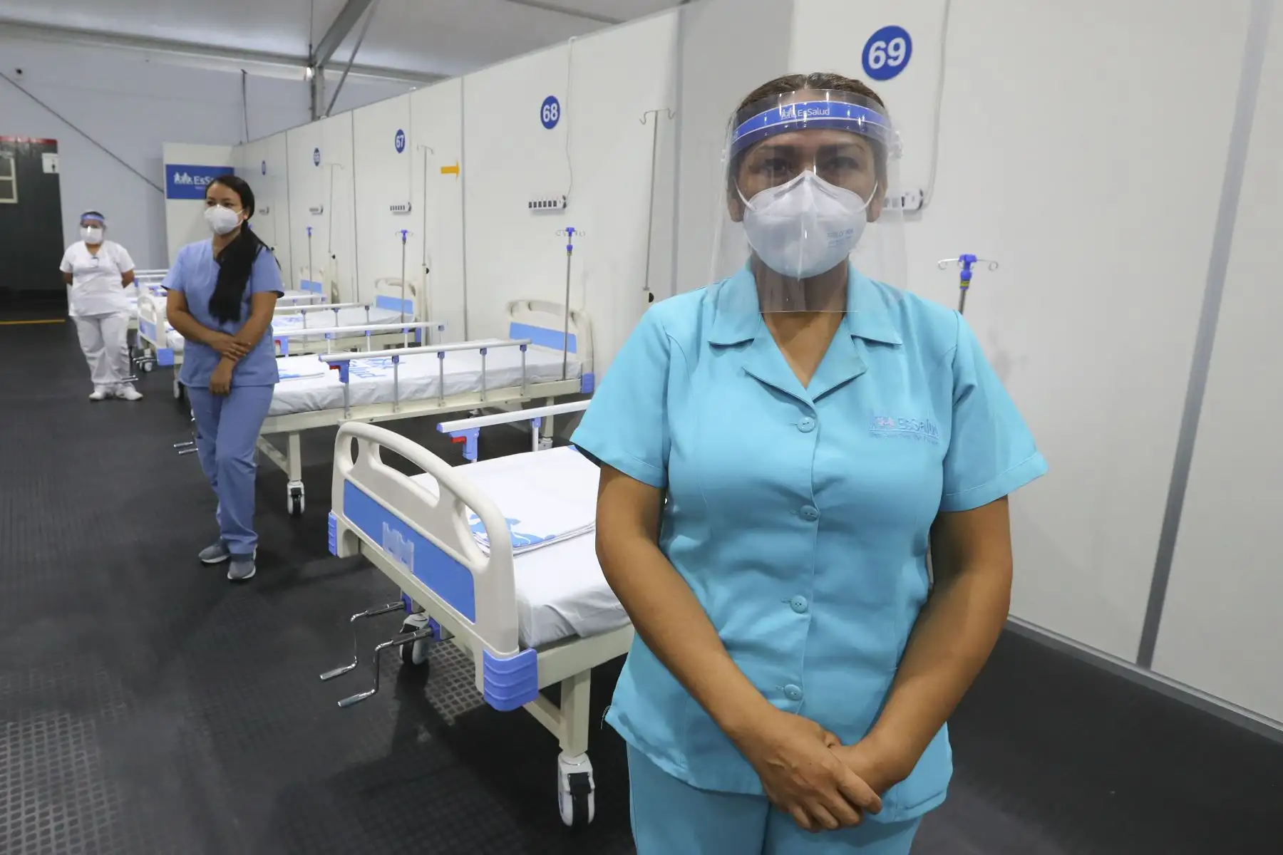 El presidente Martín Vizcarra supervisó los almacenes de la Dirección Regional de Salud de Piura, que ha recibido medicinas y material médico para la protección del personal de salud y atención de ciudadanos. Foto: ANDINA/Prensa Presidencia