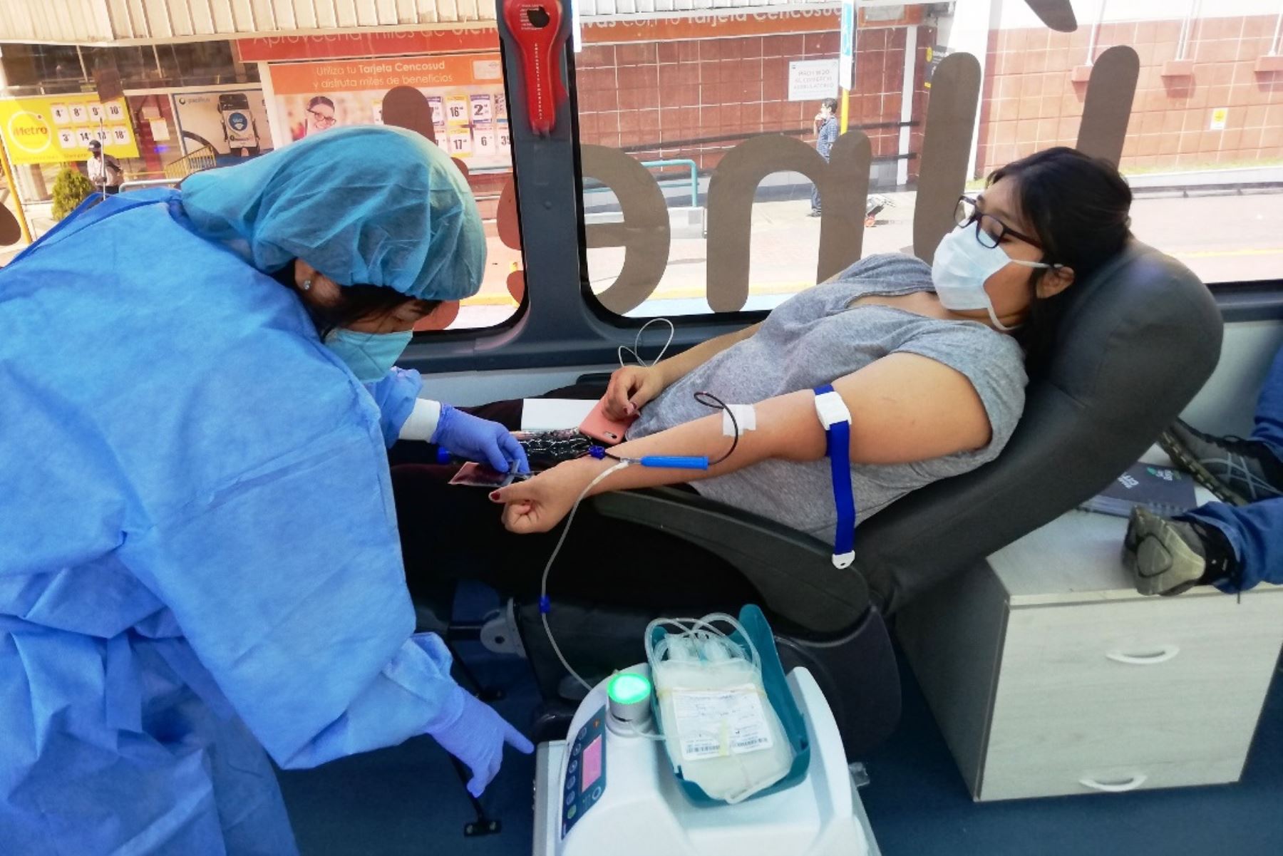 San Borja: desde mañana se recibirán donaciones de sangre para EsSalud y Hospital del Niño. Foto: ANDINA/Difusión.