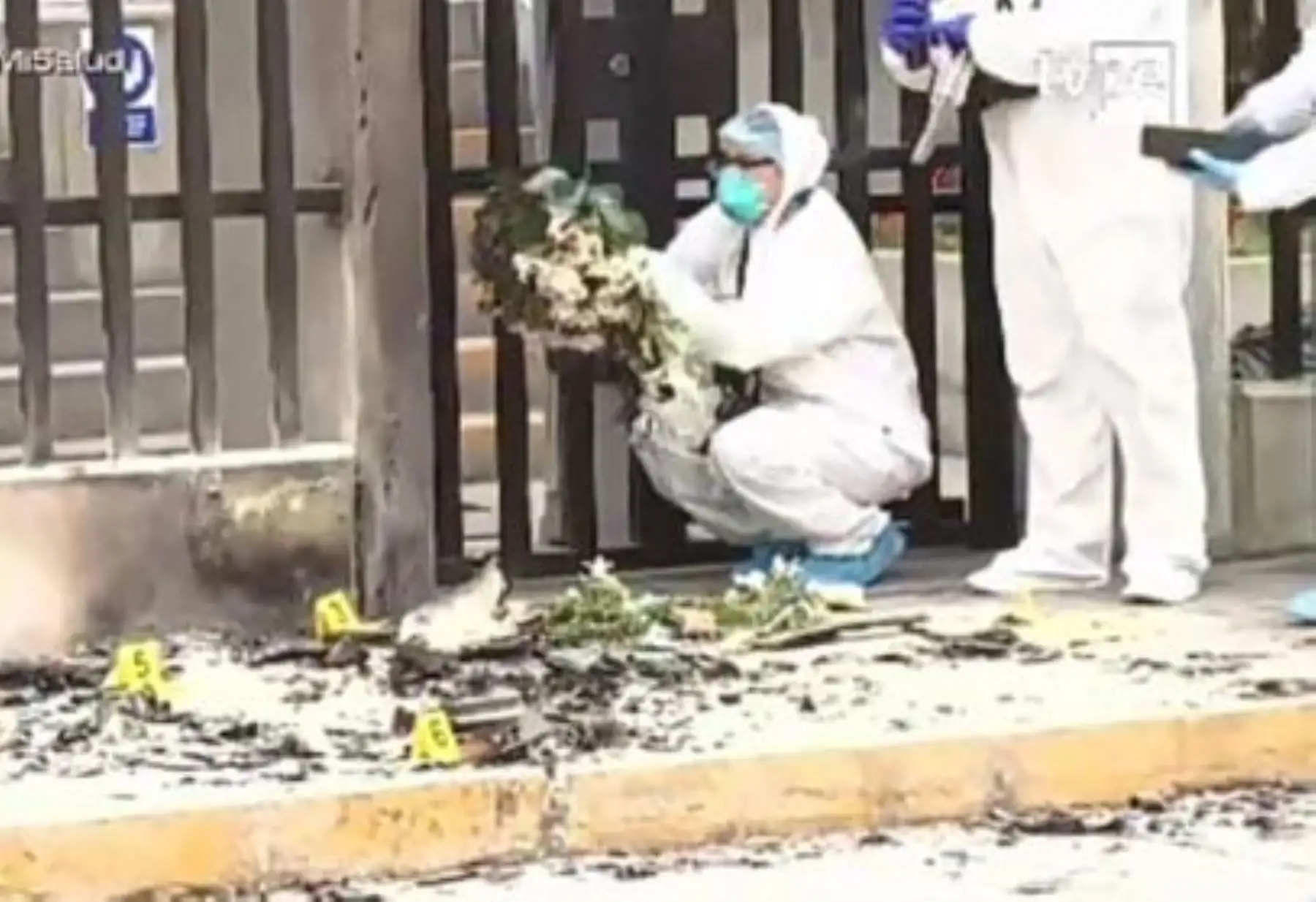 Lanzan artefacto explosivo contra sede de Indecopi en San Borja
