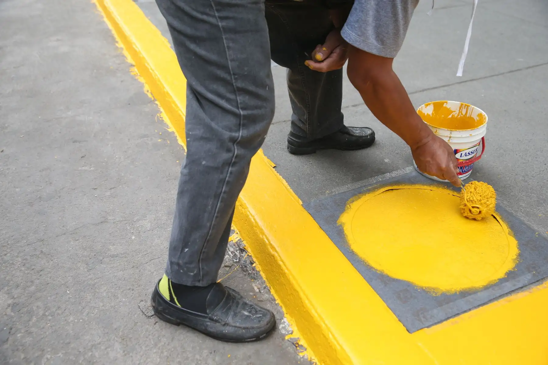 Emporio Gamarra se prepara para reanudar sus actividades a puerta cerrada
Foto: ANDINA/Jhonel Rodríguez Robles