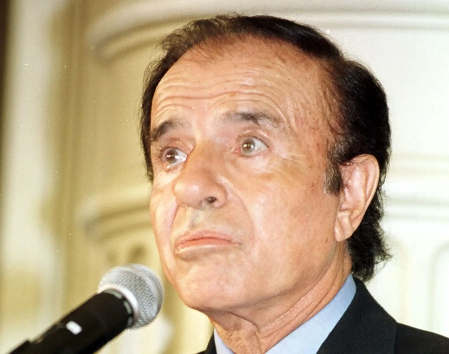 Expresidente argentino Carlos Menem. Foto: EFE