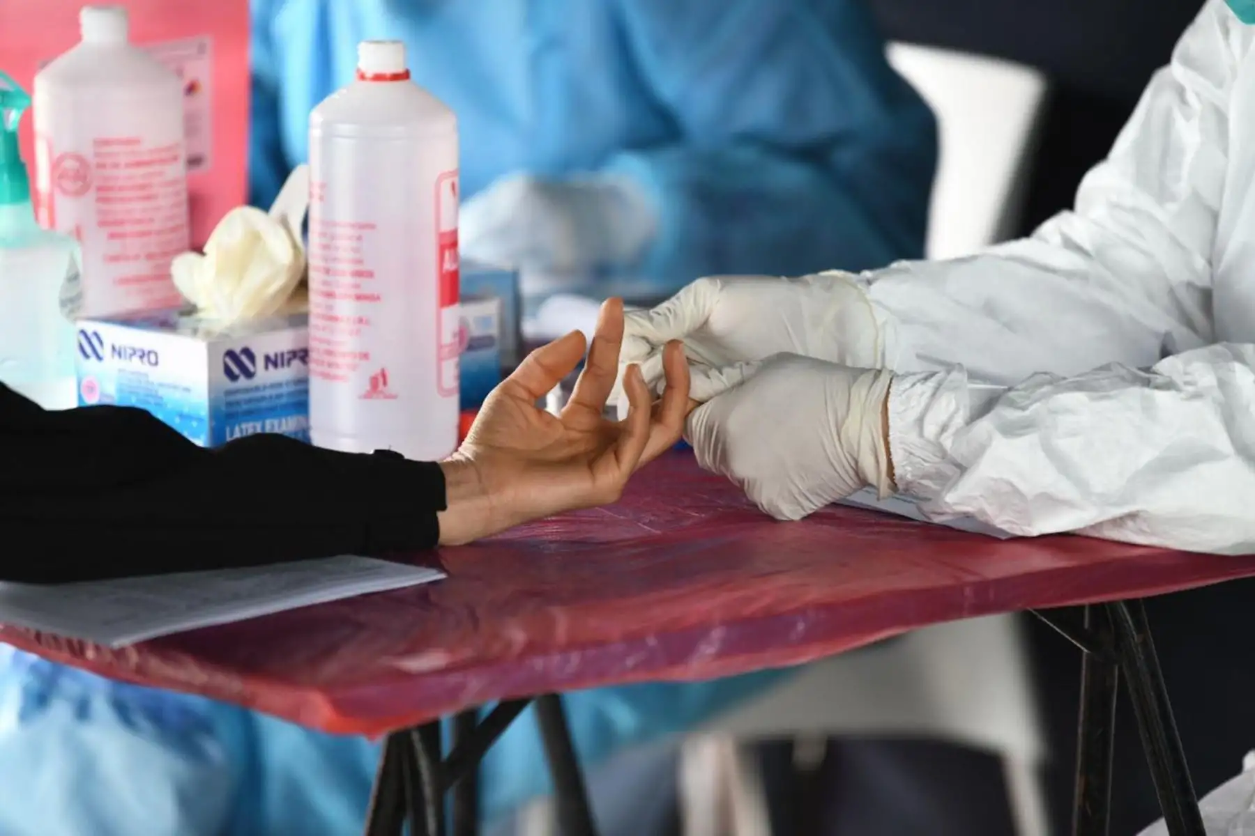 Minsa destaca la búsqueda activa de casos covid-19 durante la campaña que se inició hoy en Cajamarca. ANDINA/Difusión
