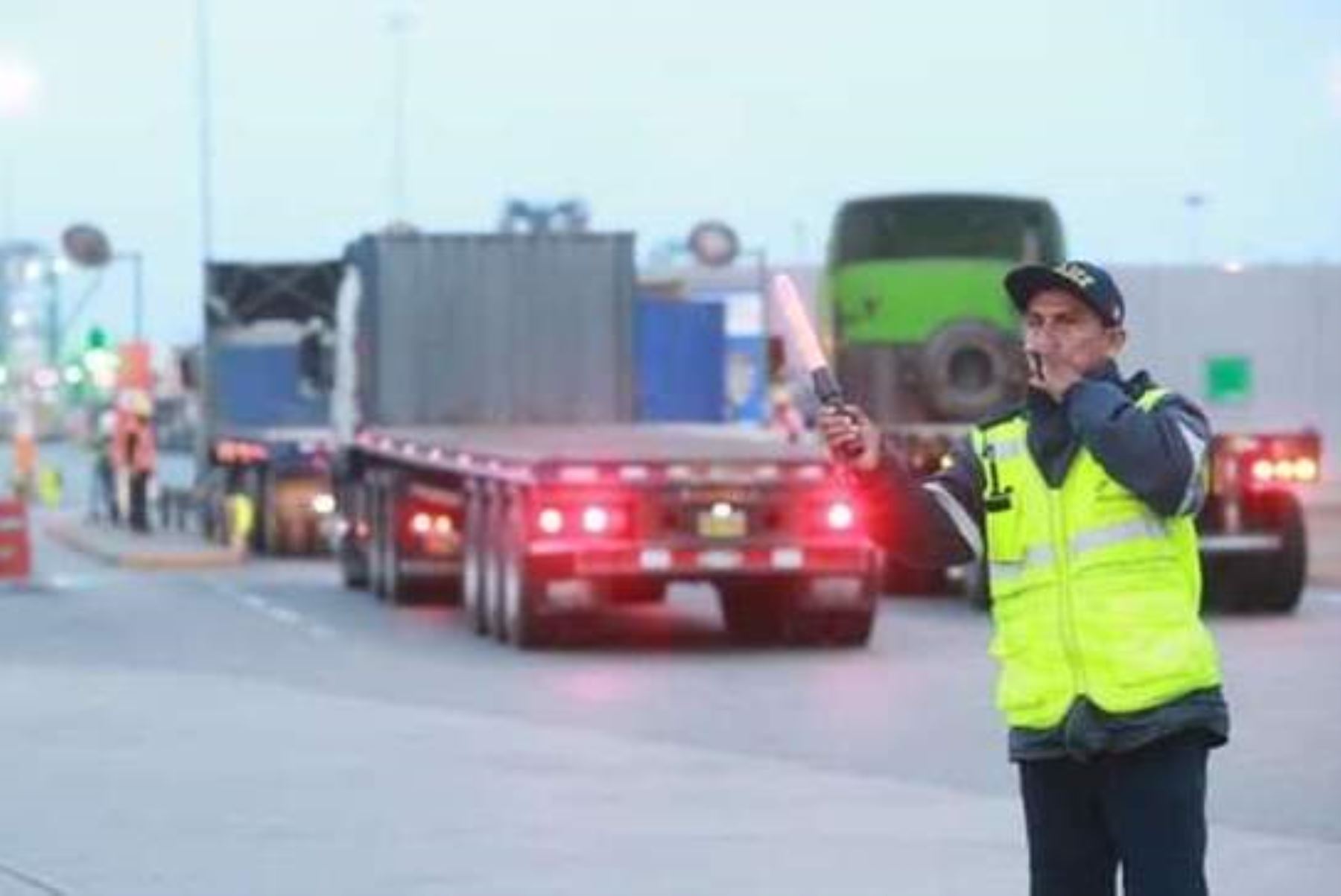 MTC: ampliarán control de camiones para agilizar el tránsito en puerto del Callao. Foto: ANDINA/Difusión.