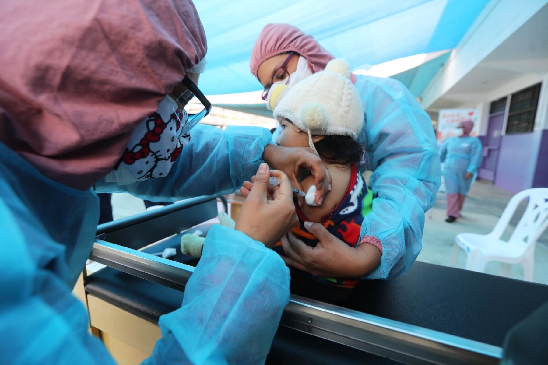 Minsa vacunará a 4,000 niños menores de 5 años en San Juan de Lurigancho. Foto: ANDINA/difusión.
