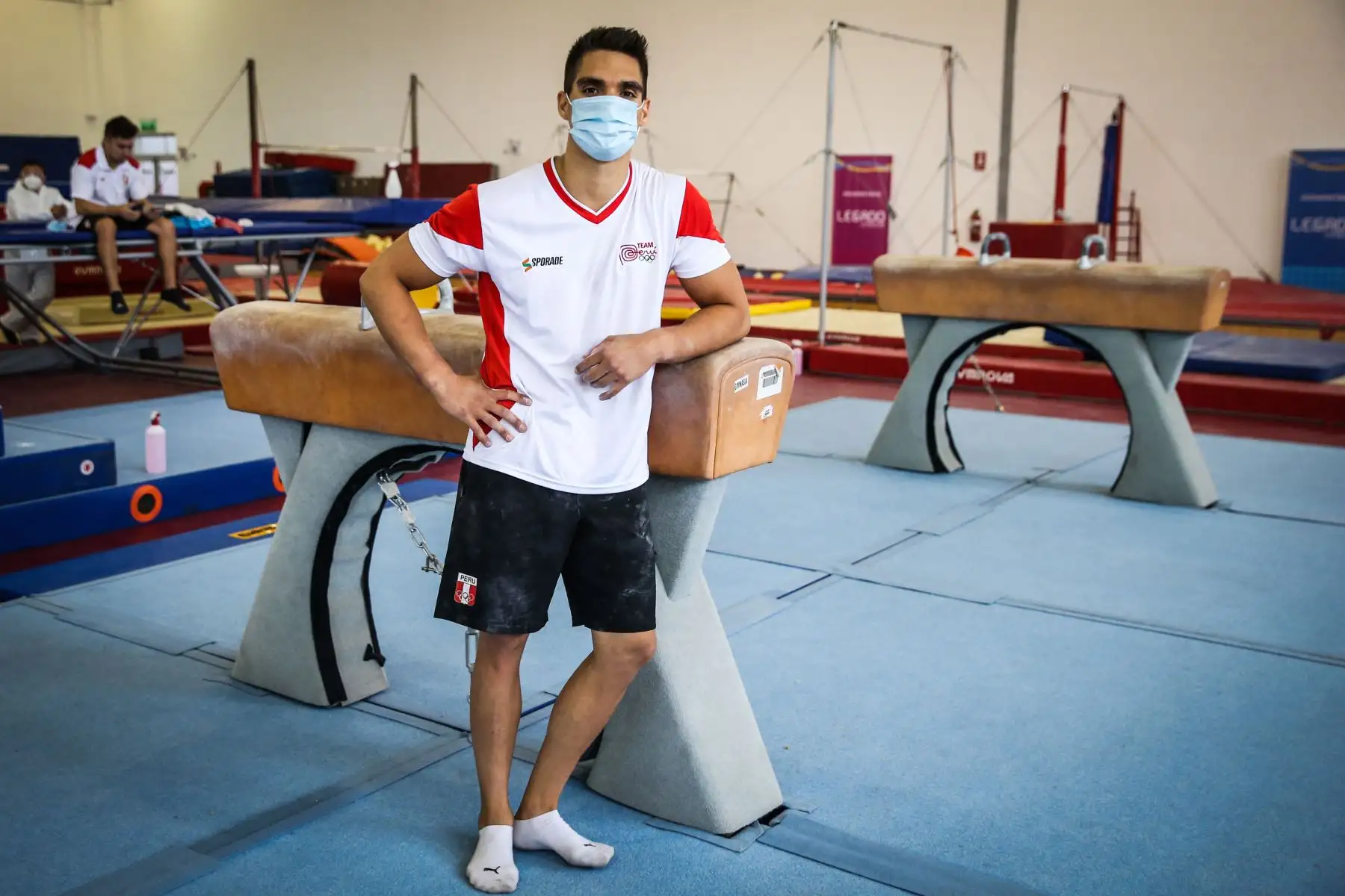 Después de 93 días de aislamiento social decretado por el Gobierno como medida preventiva para enfrentar la pandemia del covid-19, la selección peruana de Gimnasia,inicia los entrenamientos de preparación para el torneo internacional.
Foto: ANDINA/Jhonel Rodríguez Robles
