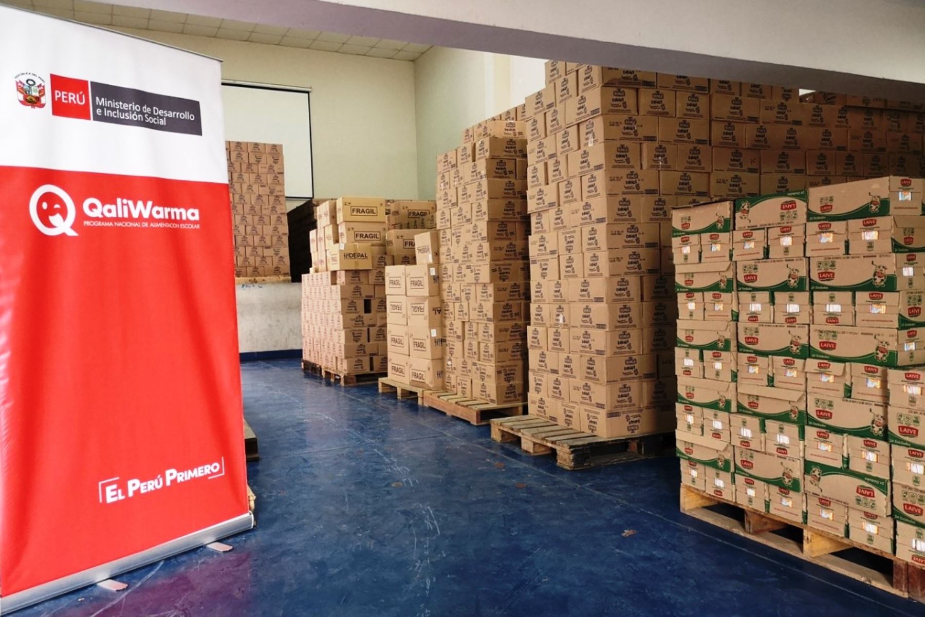 Qali Warma entrega 92 toneladas de alimentos para personas vulnerables en Carabayllo. Foto: ANDINA/Difusión.