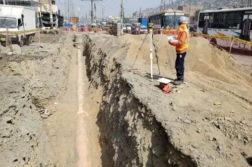 Obras de agua y saneamiento. Foto: ANDINA/Difusión