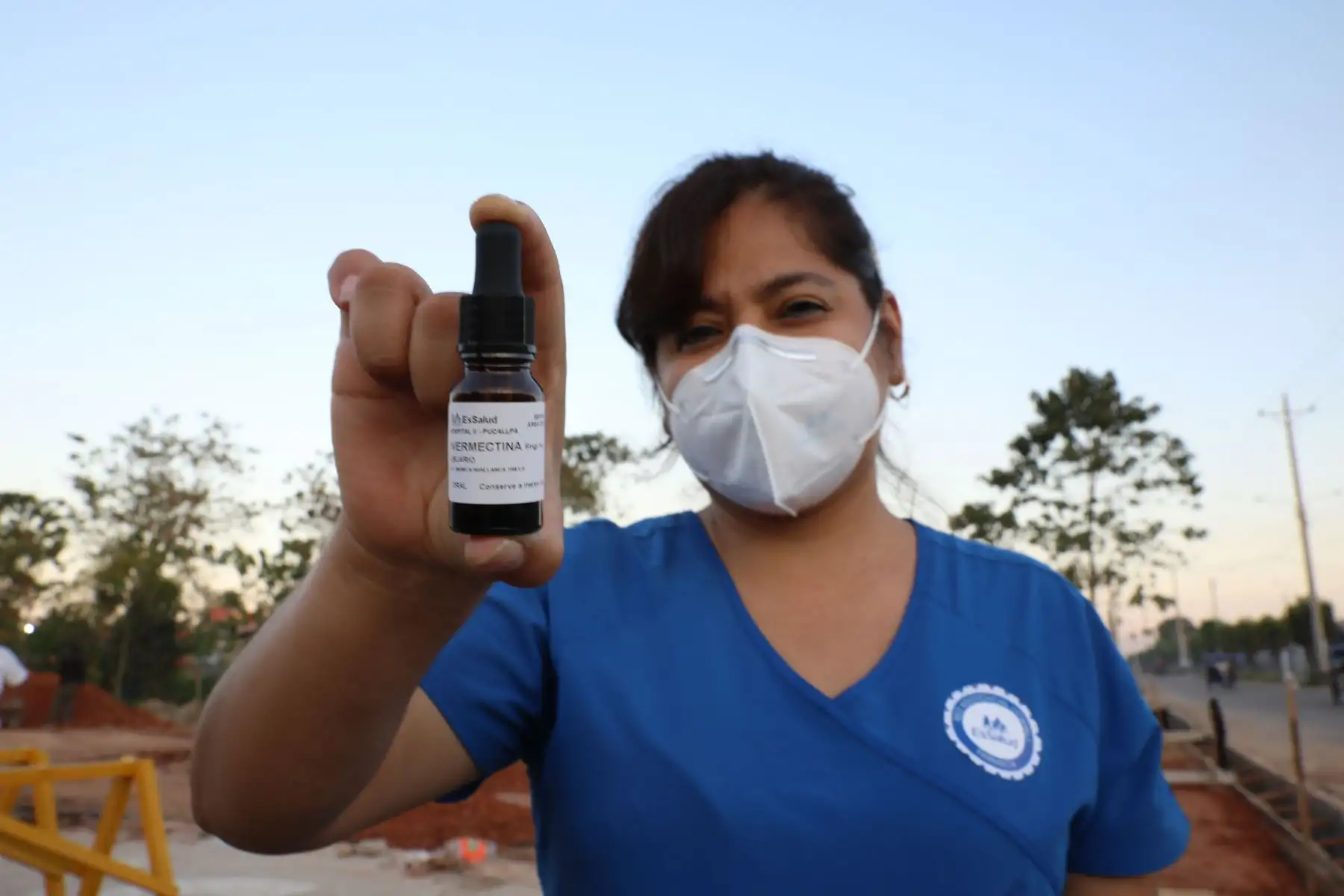 EsSalud Ucayali producirá 6 mil frascos mensuales de Ivermectina para el tratamiento del Covid-19
Foto: Essalud