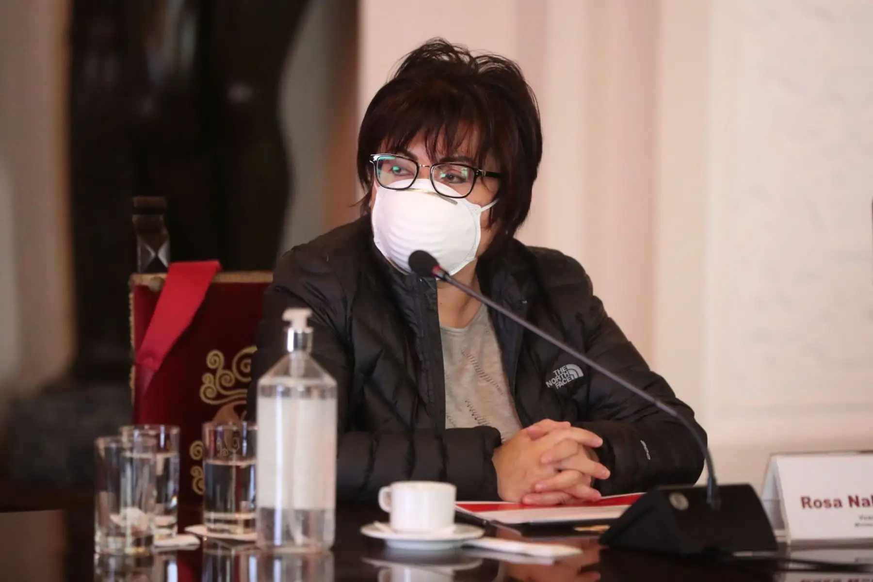 La viceministra de Comunicaciones, Virginia Nakagawa participa en la la V Sesión del Comité de Alto Nivel por un Perú Digital, Innovador y Competitivo con  el objetivo de acelerar las acciones del Estado en la Transformación Digital en beneficio de los ciudadanos para enfrentar la emergencia sanitaria.
Foto: PCM