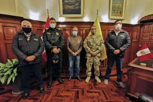 FAP, PNP y Serenazgo fortalecen lucha contra la delincuencia en Miraflores. ANDINA/Difusión