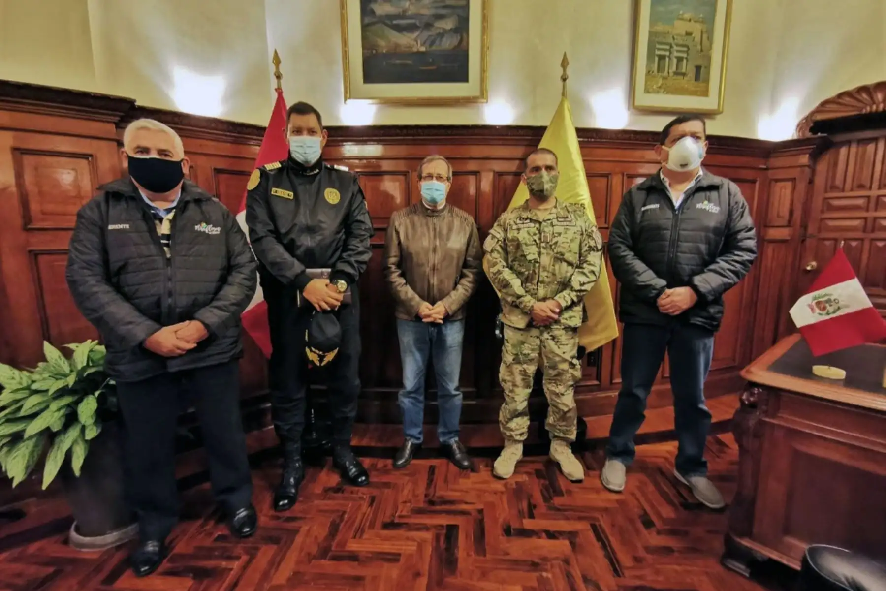 FAP, PNP y Serenazgo fortalecen lucha contra la delincuencia en Miraflores. ANDINA/Difusión