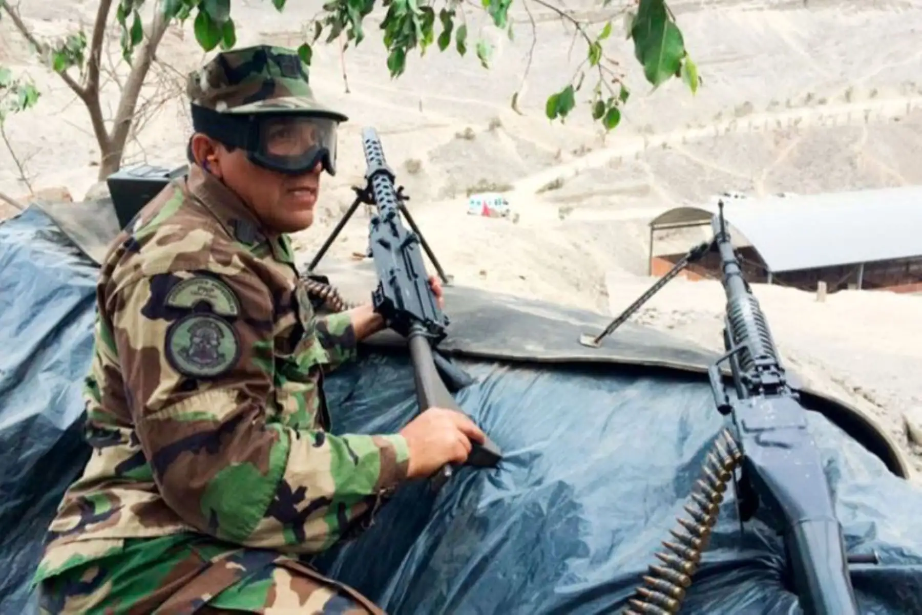 El suboficial de la Policía Nacional de Perú (PNP), Nelson Pineda.