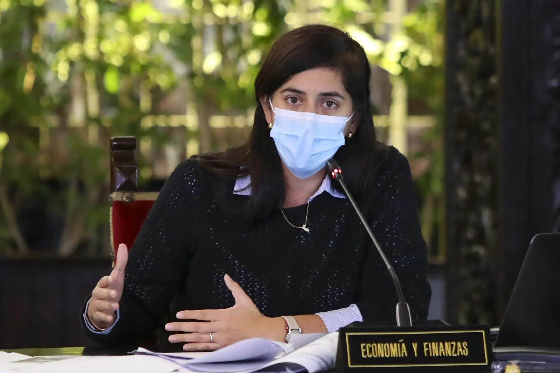 Ministra de Economía y Finanzas, María Antonieta Alva. ANDINA/Difusión