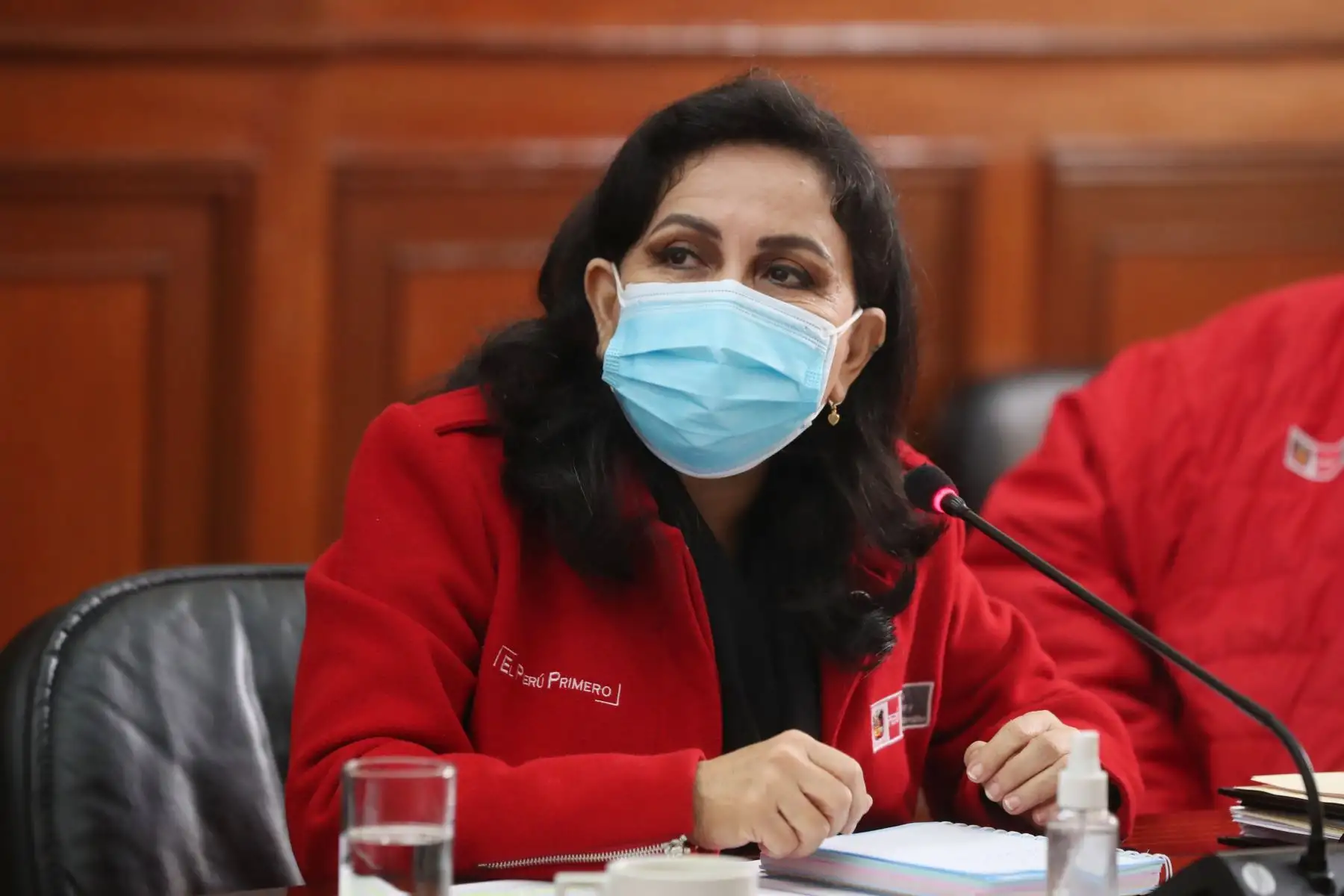 Ministra de la Mujer y Poblaciones Vulnerables, Gloria Montenegro. ANDINA/Difusión