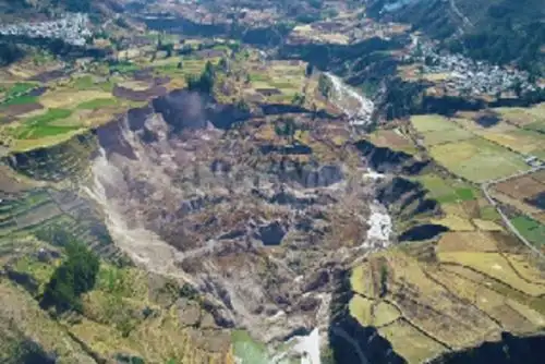 La brigada del Ingemmet comprobó que el evento afectó terrenos usados para la crianza de ganado lechero, infraestructura hidráulica y terrenos de cultivo ubicados en los sectores de Huancaro, Quello, Tanccayllo, Ccalcha, Tira y Airampuni, jurisdicción de la Comisión de Usuarios Achoma Anansaya, distrito de Achoma. ANDINA/Difusión