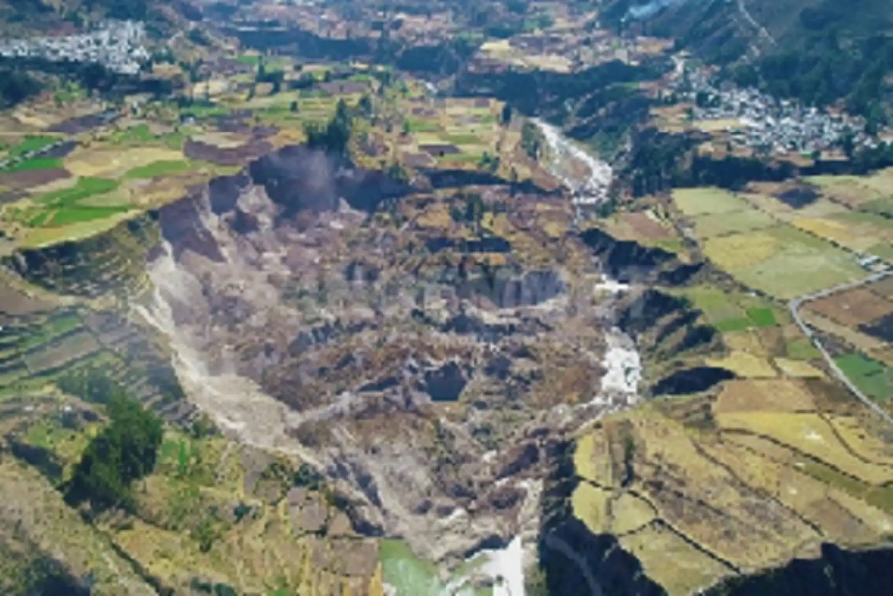 La brigada del Ingemmet comprobó que el evento afectó terrenos usados para la crianza de ganado lechero, infraestructura hidráulica y terrenos de cultivo ubicados en los sectores de Huancaro, Quello, Tanccayllo, Ccalcha, Tira y Airampuni, jurisdicción de la Comisión de Usuarios Achoma Anansaya, distrito de Achoma. ANDINA/Difusión