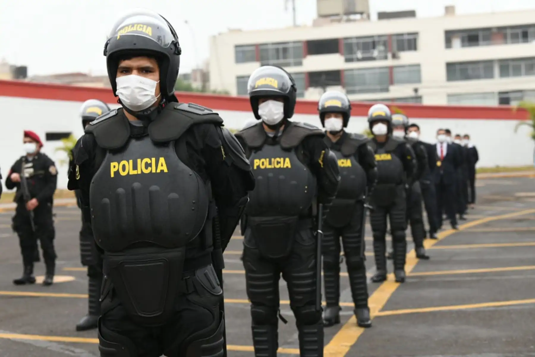 Se hará uso gradual de la fuerza, sostiene teniente general de la Policía. Foto: ANDINA/difusión.