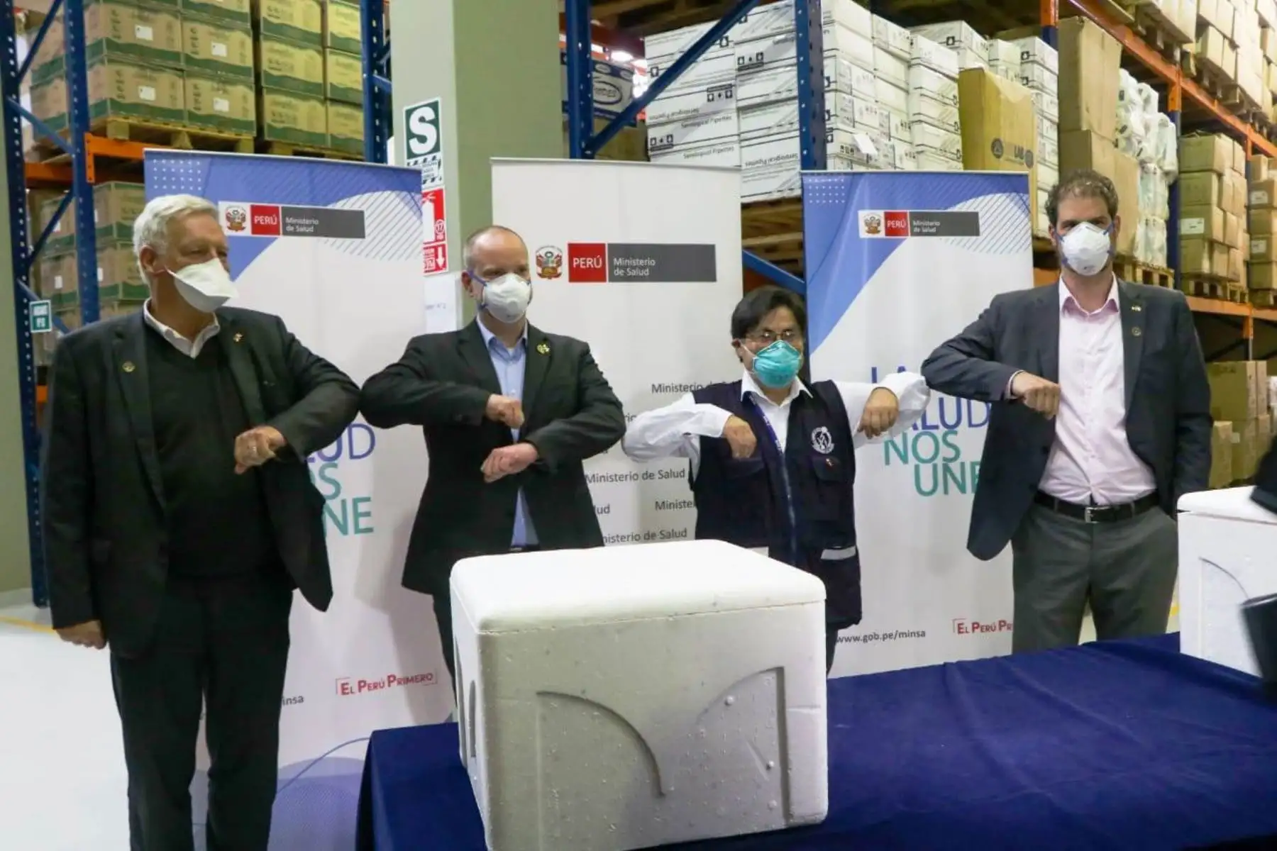 Coronavirus: Alemania donó al Perú 100,000 kits de pruebas moleculares. Foto: ANDINA/Difusión.