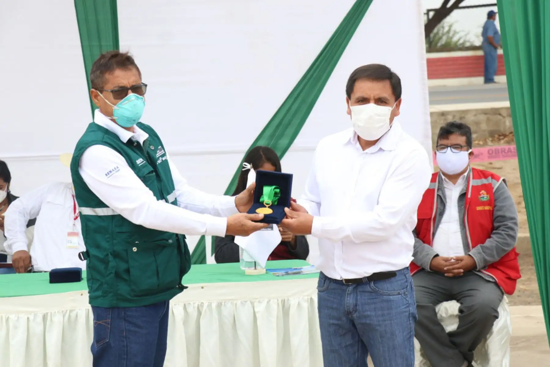 Otorgan Medalla Ministerio de Agricultura y Riego a productores destacados de Lambayeque. Foto: ANDINA/Difusión