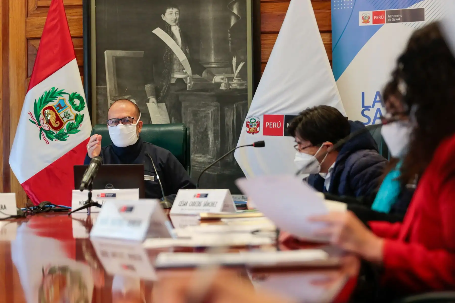 El Ministerio de Salud (Minsa) instaló el grupo de trabajo multisectorial que se encargará de gestionar financiamiento para la adquisición de la vacuna contra el covid-19. ANDINA/Minsa