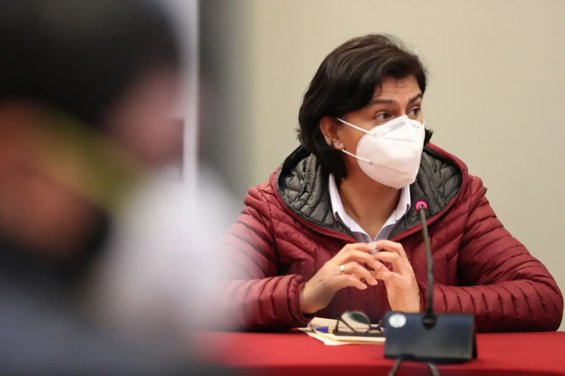 El titular de la PCM, Vicente Zeballos junto a la ministra de Trabajo , Sylvia Cáceres, y la viceministra del Minsa, Nancy Zerpa, se reúnen con centrales sindicales para ver situación de salud y trabajo por la reactivación económica en el marco de emergencia por covid -19.
Foto: PCM El titular de la PCM, Vicente Zeballos junto a la ministra de Trabajo , Sylvia Cáceres, y la viceministra del Minsa, Nancy Zerpa, se reúnen con centrales sindicales para ver situación de salud y trabajo por la reactivación económica en el marco de emergencia por covid -19.
Foto: PCM