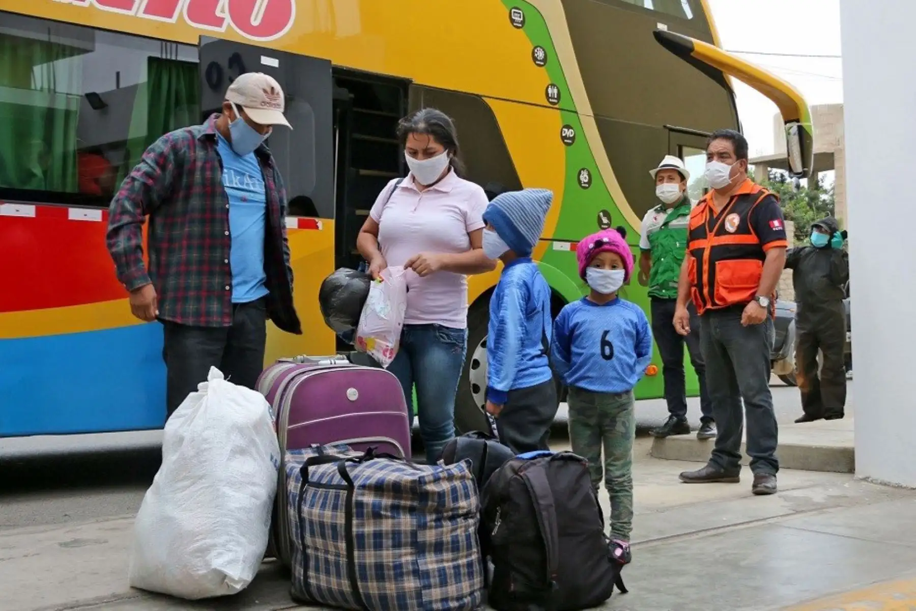 Transporte interprovincial. Foto: ANDINA/difusión.