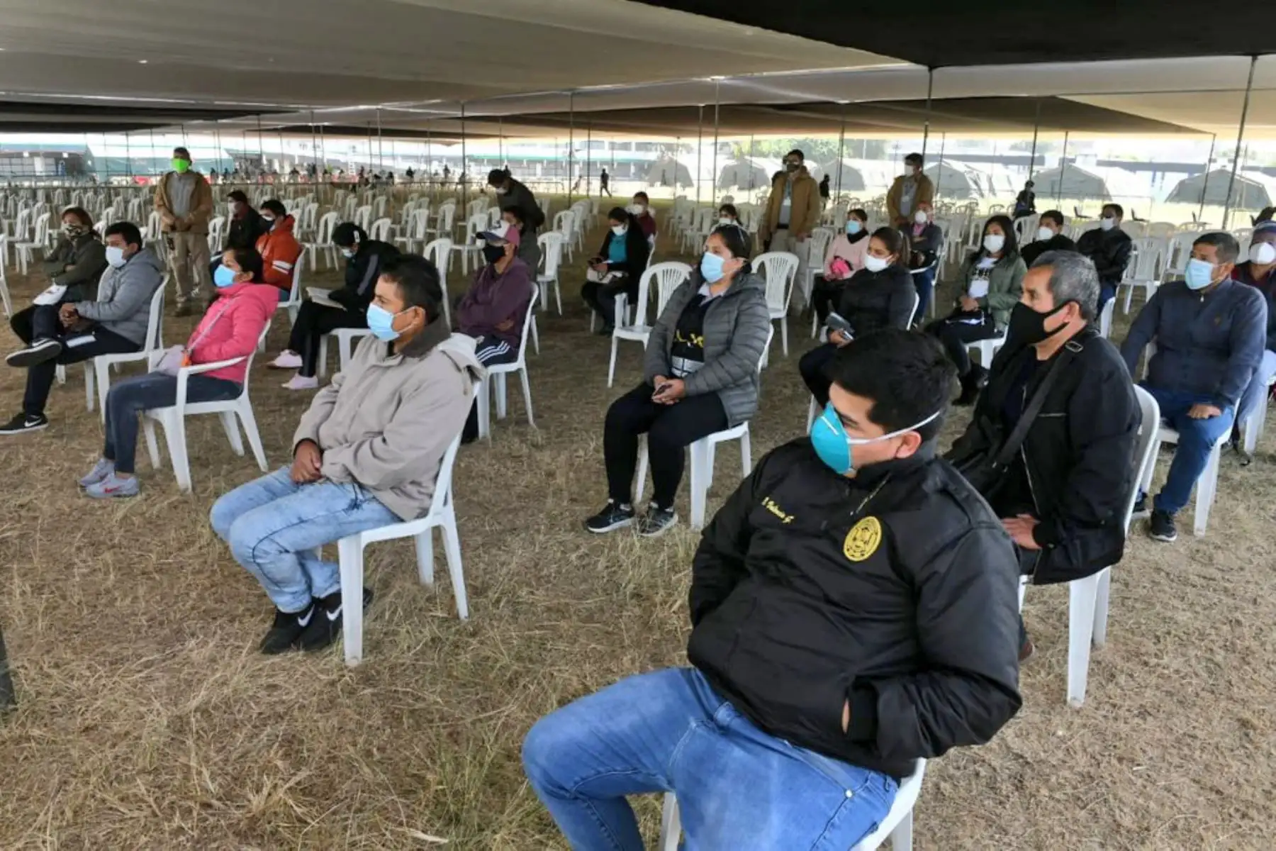 Continuando con su labor de inspección en los centros de salud policial, el titular el Ministro Gastón Rodríguez, también recorre el Hospital PNP Augusto B. Leguía a fin de garantizar que se brinde una apropiada atención a la Policía Nacional. Foto: ANDINA/Mininter
