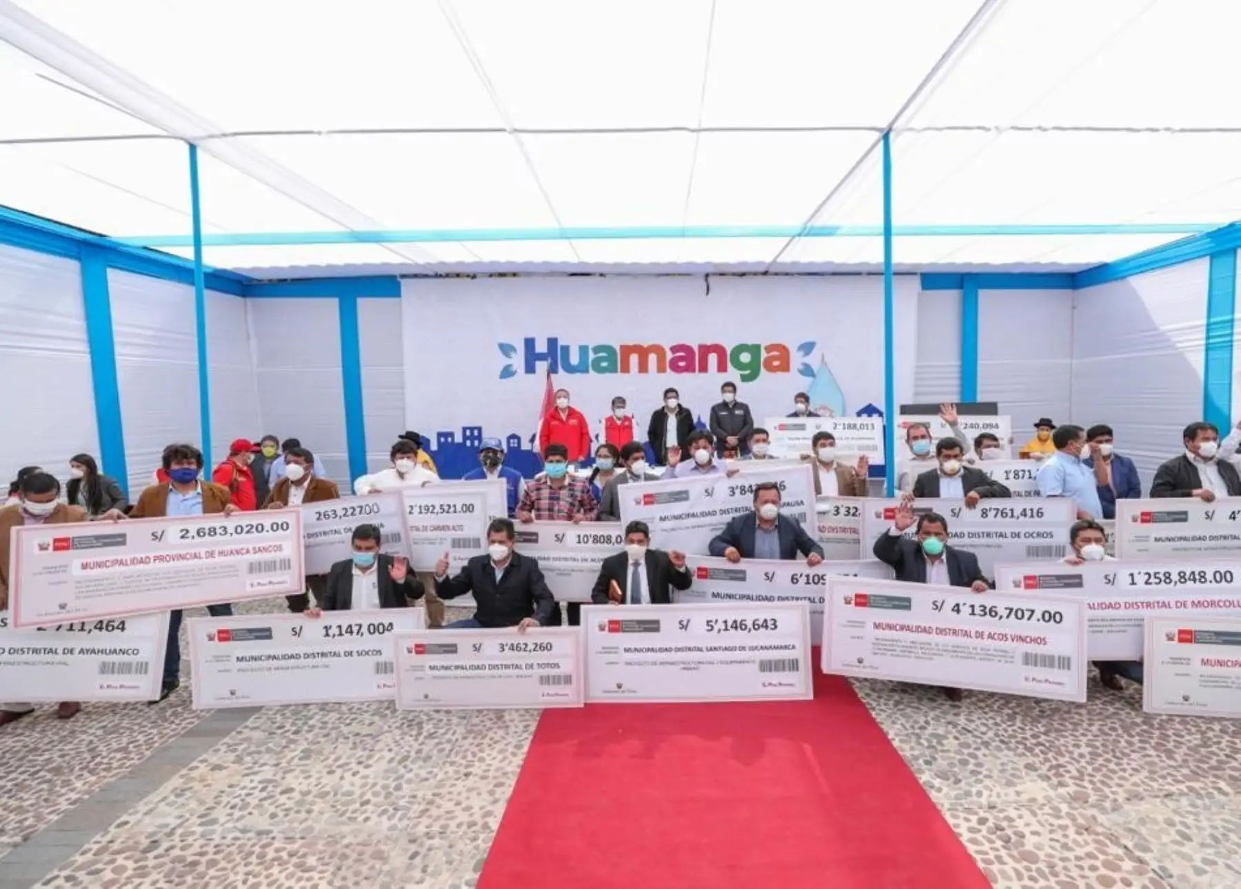 Ministerio de Vivienda transferirá más de 117 millones de soles a diversas municipalidades de Ayacucho para ejecutar obras de agua potable e infraestructura urbana.